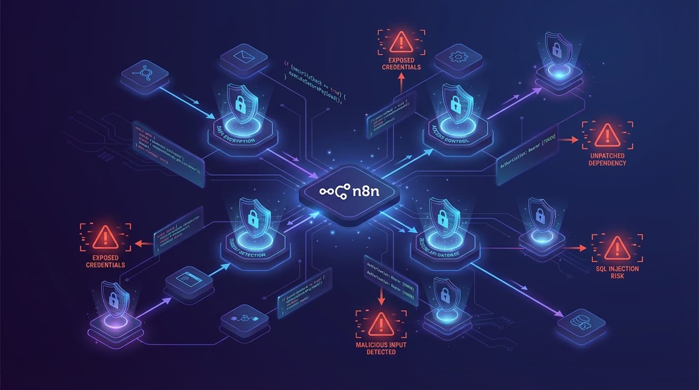 Abstract representation of workflow automation security